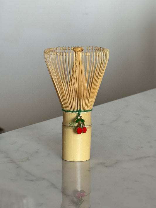 Cherry Matcha Whisk